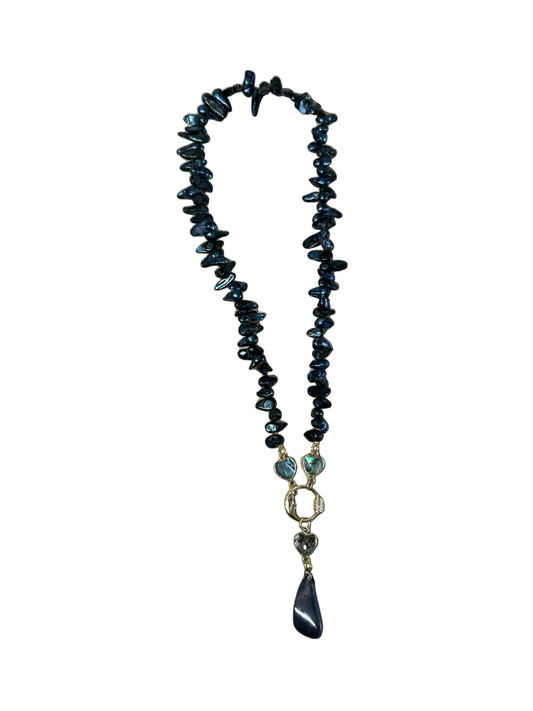 Ketting parel met abalone schelp