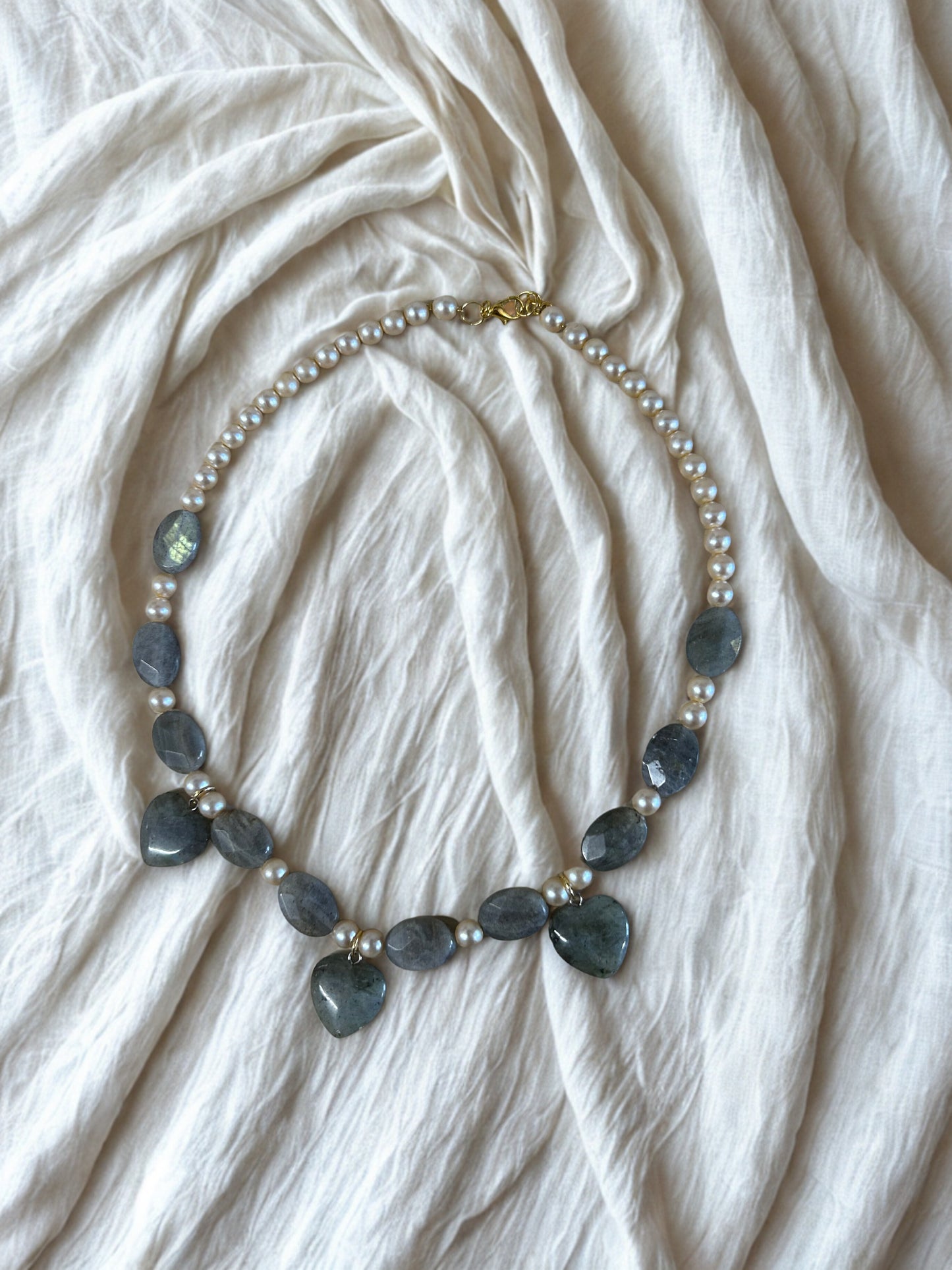 Ketting Parel en Labradoriet