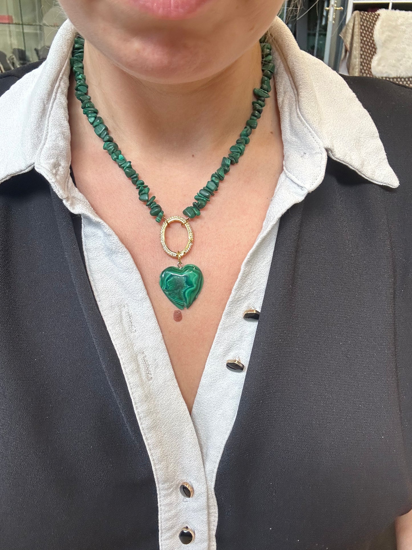 Ketting Malachiet