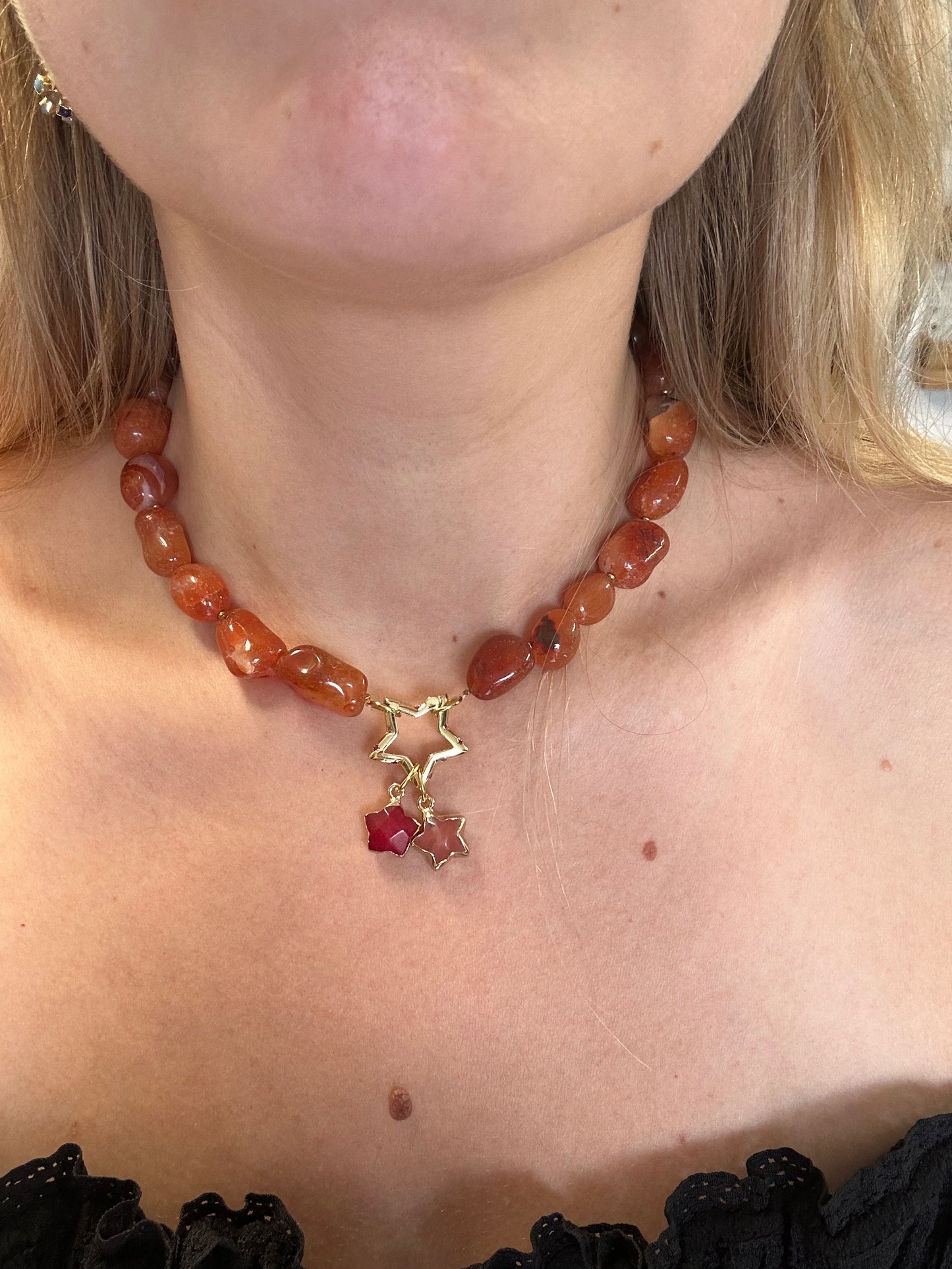 Ketting Carneool