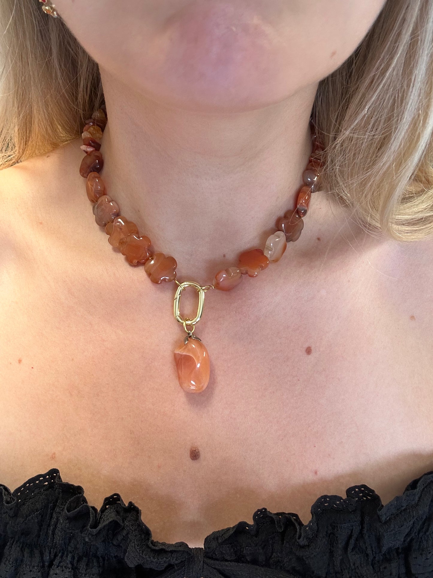 Ketting Carneool