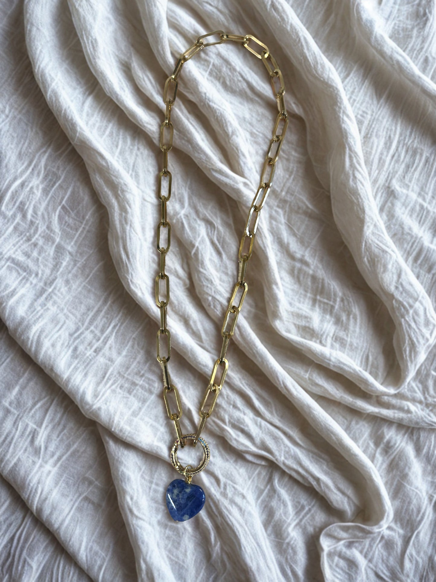 Ketting met Sodaliet hanger
